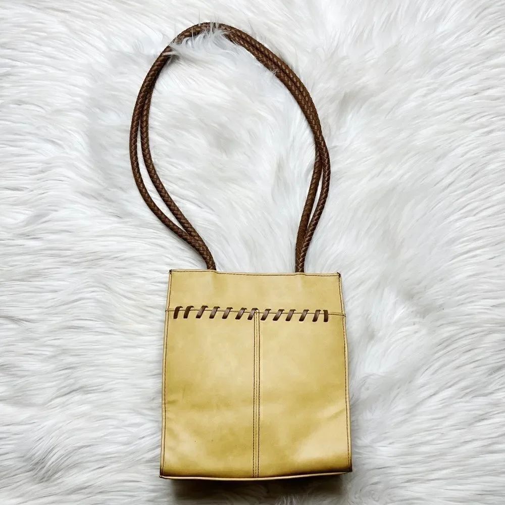 Chateau Boho Shoulder Bag Tan Brown Small